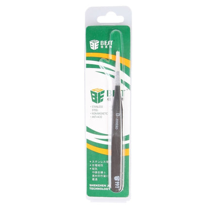 BEST BST-200ESD 202 Stainless Steel Anti-static Tip Tweezers