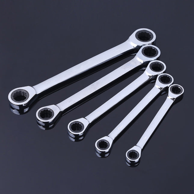 Professional Double-head Ratchet Wrench Set
