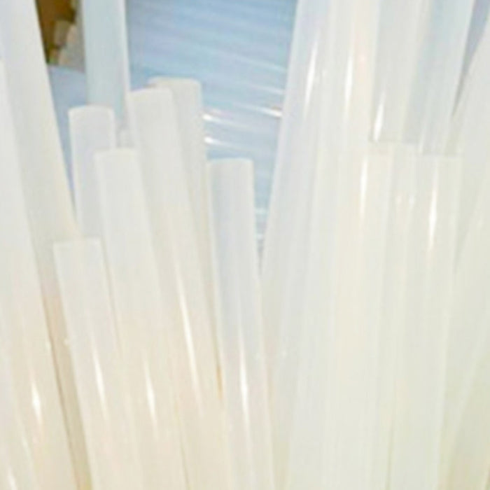 10 PCS Practical Transparent White Hot Melt Glue Stick, Size: 270 x 7mm, 270 x 7mm