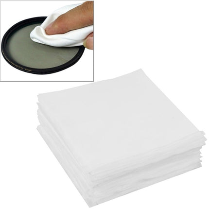 100 PCS 9.8 x 9.8cm Specialized LCD Screen Lens Glasses Cleaning Cloth for Camera / Mobile Phone, 1004 Clean Cloth