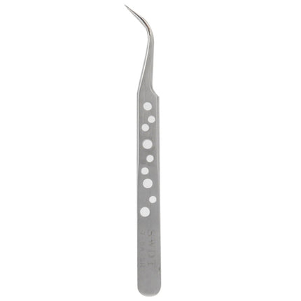 High-Hardness Anti-Magnetic Anti-Acid Steel Curved Tweezers, Curved Head