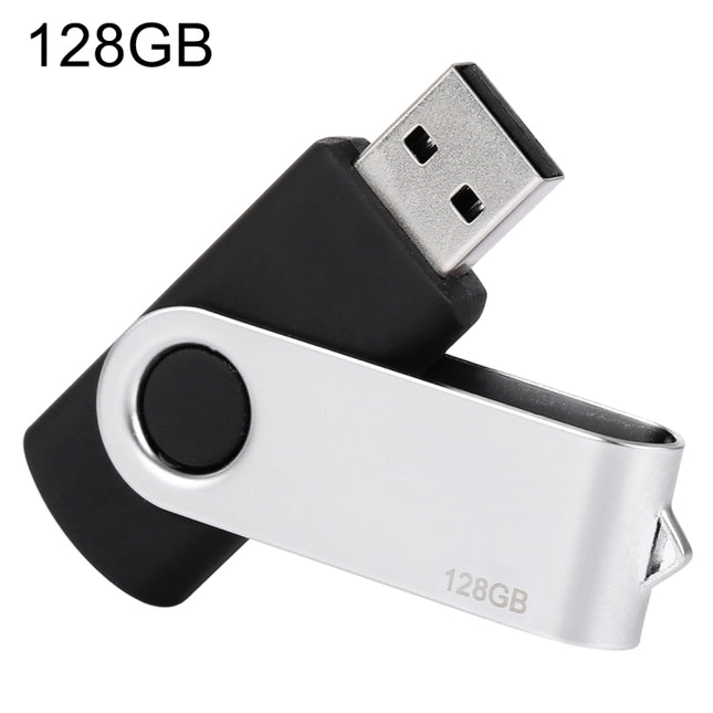 128GB Twister USB 2.0 Flash Disk(Black), 128GB/Black