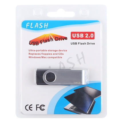 128GB Twister USB 2.0 Flash Disk(Black), 128GB/Black