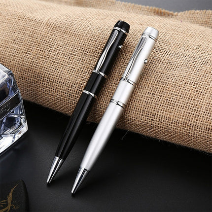 3 in 1 Laser Pen Style USB Flash Disk, Silver (8GB), 8GB (Silver)