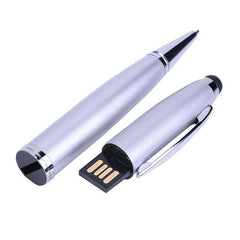 2 in 1 Pen Style USB Flash Disk, Black , 2GB (Silver), 4GB (Silver), 8GB (Silver), 16GB (Silver), 32GB (Silver), 2GB (Black), 4GB (Black), 8GB (Black), 16GB (Black), 32GB (Black)