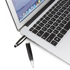 2 in 1 Pen Style USB Flash Disk, Black , 2GB (Silver), 4GB (Silver), 8GB (Silver), 16GB (Silver), 32GB (Silver), 2GB (Black), 4GB (Black), 8GB (Black), 16GB (Black), 32GB (Black)