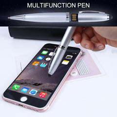 2 in 1 Pen Style USB Flash Disk, Black , 2GB (Silver), 4GB (Silver), 8GB (Silver), 16GB (Silver), 32GB (Silver), 2GB (Black), 4GB (Black), 8GB (Black), 16GB (Black), 32GB (Black)