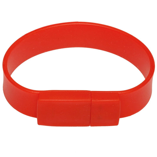 16GB Silicon Bracelets USB 2.0 Flash Disk, 16GB