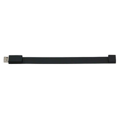 8GB Silicon Bracelets USB 2.0 Flash Disk, 8GB (Black)