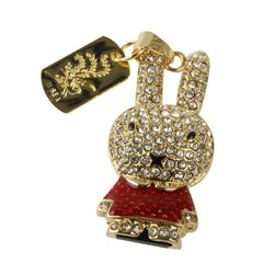 Rabbit Shaped Diamond Jewelry USB Flash Disk , Blue, 4GB (Red), 8GB (Red), 16GB (Red), 32GB (Red), 4GB (Blue), 8GB (Blue), 16GB (Blue), 32GB (Blue)