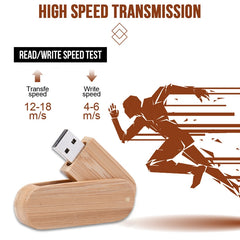 8 GB Wood Material USB Flash Disk, S-FD-1151A, S-FD-1151B, S-FD-1151C