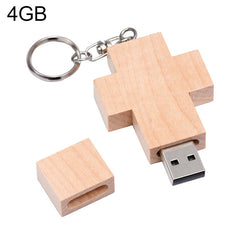 8 GB Wood Cross Style USB Flash Disk, 2GB, 4GB, 8GB