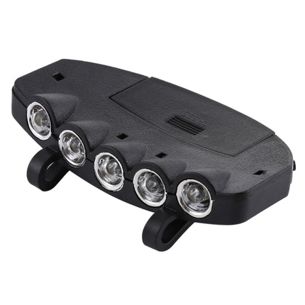 5 LED White Light, for Outdoor Fishing Camping Hunting