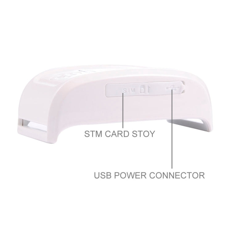 KH-909 Universal IPX6 Waterproof GPS Tracker for Pet / Kid / the Aged, KH-909 White + Blue, KH-909 White + Black