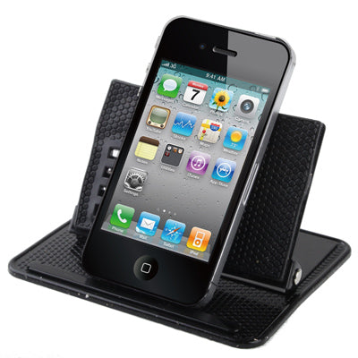 Universal GPS Holder Bracket Cradle Anti-Slip Mat (For 4.3 / 5.0 inch GPS, iPhone 4 / 3GS / 3G, MP4), GPS Holder