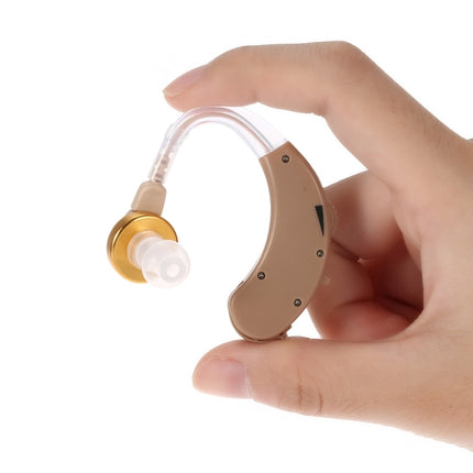 JECPP Behind Ear Sound Amplifier Adjustable Tone Hearing Aid