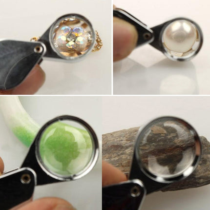 10X - 20X Portable & Rotatable Handheld Jewelry Loupe Magnifier Reading Magnifier (MG22181), 10X - 20X