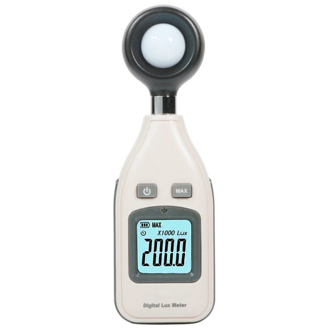 BENETECH Digital Light Lux Meter for Factory / School / House Various Occasion, Range: 0-200,000 Lux (GM1010), GM1010