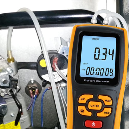 BENETECH GM520 LCD Display Pressure Manometer