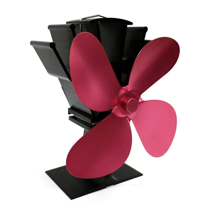 YL603 Eco-friendly Aluminum Alloy Heat Powered Stove Fan with 4 Blades for Wood / Gas / Pellet Stoves