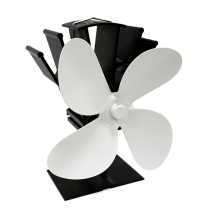 YL603 Eco-friendly Aluminum Alloy Heat Powered Stove Fan with 4 Blades for Wood / Gas / Pellet Stoves