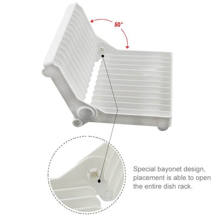 Foldable Dish Drip Rack Plate Holder, Plate Holder