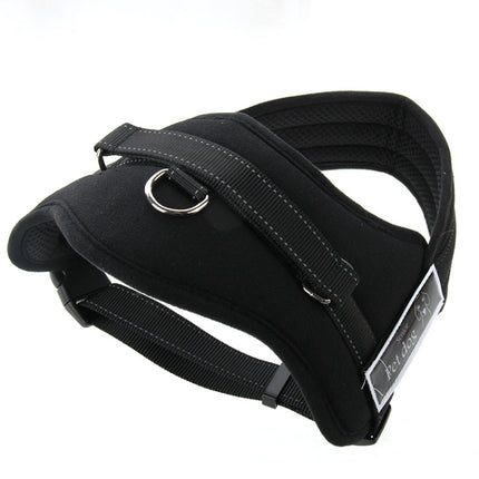 Soft Thicken Pet Chest Suspenders Dog Traction Rope, Size: M (50-65cm)
