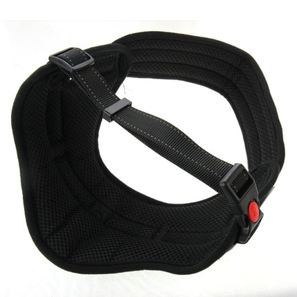 Soft Thicken Pet Chest Suspenders Dog Traction Rope, Size: M (50-65cm)
