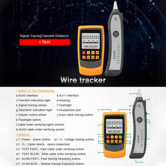 BENETECH GM60 Handheld Multi-Purpose Wire Tracker