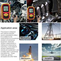 BENETECH GM63B Digital Vibration Meter