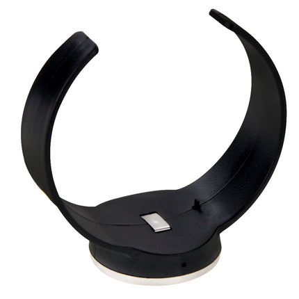 Celsius Degree Digital LCD Display Wine Bottle Thermometer, Suitable Bottle Diameter: 65-80mm (Black + Silver)