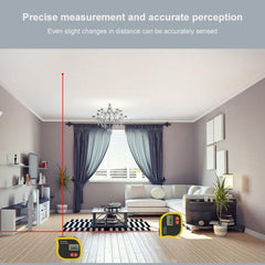 CP-3001 Ultrasonic Distance Measurer Laser Point with 1m Tape Measurer