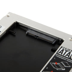 2.5 inch Universal Second HDD Caddy, SATA to SATA HDD Hard Drive Caddy, Thickness: 12.7mm, SATA to SATA