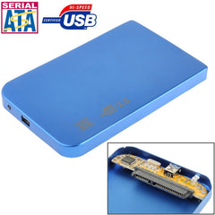 2.5 inch SATA HDD External Case, Size: 126mm x 75mm x 13mm , SATA (Black), SATA (Silver), SATA (Blue), SATA (Red)