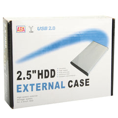 2.5 inch SATA HDD External Case, Size: 126mm x 75mm x 13mm , SATA (Black), SATA (Silver), SATA (Blue), SATA (Red)