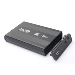 3.5 inch HDD SATA External Case, Support USB 2.0, SATA With 2.0A Power, SATA With 1.5A Power