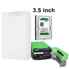 3.5 inch Hard Drive Disk HDD SATA IDE Plastic Storage Box Enclosure Case