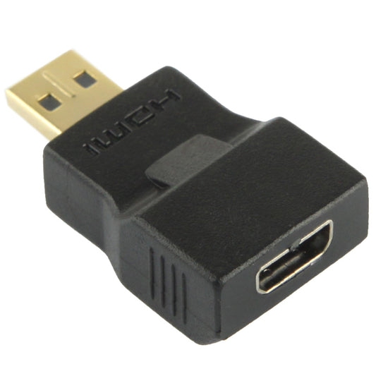 Gold Plated Micro HDMI Male to Micro HDMI Female Adapter, Micro HDMI Male to Female