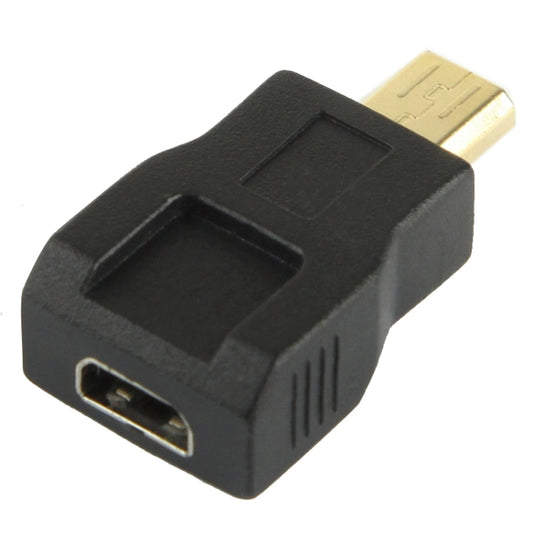 Gold Plated Micro HDMI Male to Micro HDMI Female Adapter, Micro HDMI Male to Female