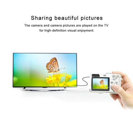 1 m Adapterkabel Mini-HDMI-Stecker auf Micro-HDMI-Stecker, Mini-HDMI-Stecker, Länge: 1 m