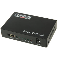 Mini HD 1080P 1x4 HDMI V1.4 Splitter for HDTV / STB/ DVD / Projector / DVR, 1x4 HDMI (Mini)