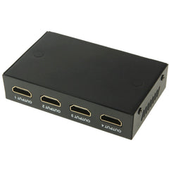 Mini HD 1080P 1x4 HDMI V1.4 Splitter for HDTV / STB/ DVD / Projector / DVR, 1x4 HDMI (Mini)