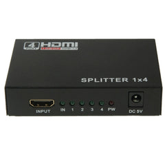 Mini HD 1080P 1x4 HDMI V1.4 Splitter for HDTV / STB/ DVD / Projector / DVR, 1x4 HDMI (Mini)