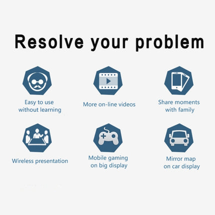 MiraScreen WiFi Display Dongle / Miracast Airplay DLNA Display Receiver Dongle