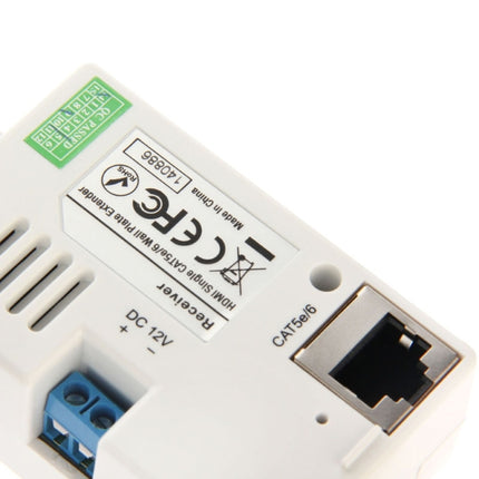 HDMI Single Cat5e / 6 50 Meters Wall Plate Extender, EU Plug