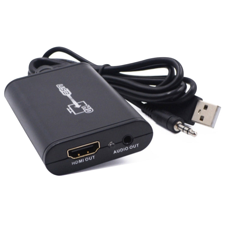 USB 2.0 to HDMI HD Video Leader for HDTV, Support Full HD 1080P, USB 2.0