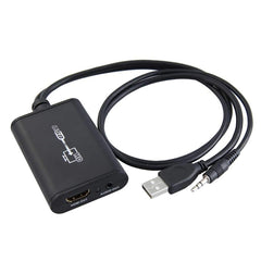 USB 2.0 to HDMI HD Video Leader for HDTV, Support Full HD 1080P, USB 2.0