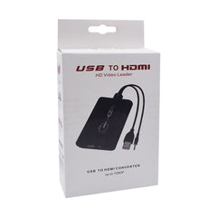 USB 2.0 to HDMI HD Video Leader for HDTV, Support Full HD 1080P, USB 2.0