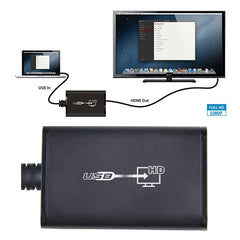 USB 2.0 to HDMI HD Video Leader for HDTV, Support Full HD 1080P, USB 2.0