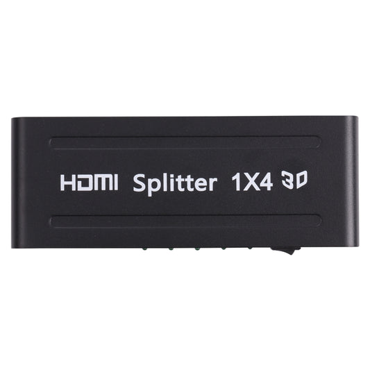 1080P 1x4 HDMI Splitter, 1.4 Version, EU Plug, 1x4 HDMI V1.3